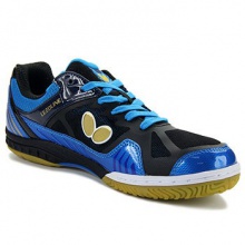 蝴蝶BUTTERFLY 專業(yè)運(yùn)動(dòng)球鞋 LEZOLINE-1 0302 藍(lán)黑相間