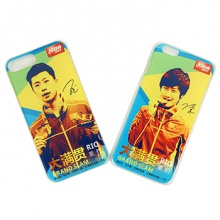 紅雙喜DHS 里約大滿貫蘋果手機殼  馬龍丁寧圖案