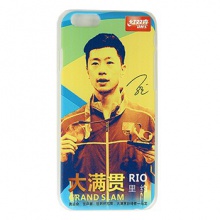 紅雙喜DHS 里約大滿貫蘋果手機殼  馬龍丁寧圖案