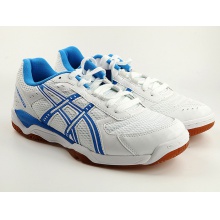 亞瑟士ASICS 專業(yè)乒乓球運動鞋  B000D-0143  清爽白藍