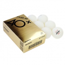 三維SANWEI  新款40+有縫新材料三星乒乓球 6只裝