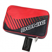 多尼克DONIC 66108-218 雙層方拍套 紅色
