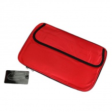 多尼克DONIC 66108-218 雙層方拍套 紅色