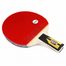 雙魚六星成品拍乒乓球拍  6A 純木底板 展翅套膠