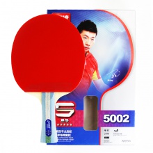 紅雙喜DHS 五星成品拍 雙面反膠 贈拍套