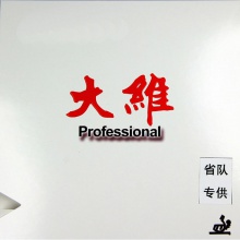 大維DAWEI  388D-1  專業(yè)版長膠單膠皮 （省隊供）