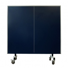 雙魚DOUBLEFISH  233單折移動(dòng)式藍(lán)臺面乒乓球臺球桌