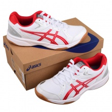 亞瑟士ASICS 專業(yè)乒乓球運(yùn)動鞋 1053A034-102 白紅色