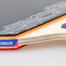 蝴蝶Butterfly TBC-702 內(nèi)置碳素蝴蝶乒乓球成品拍【送蝴蝶三星球 3個(gè)裝】