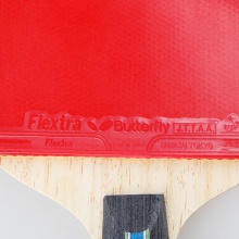 蝴蝶Butterfly TBC-702 內(nèi)置碳素蝴蝶乒乓球成品拍【送蝴蝶三星球 3個(gè)裝】