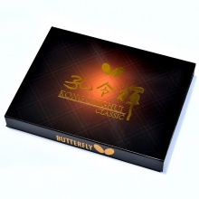 蝴蝶Butterfly 孔令輝經(jīng)典款 明星系列禮盒版蝴蝶乒乓球成品拍【送蝴蝶三星球 3個裝】