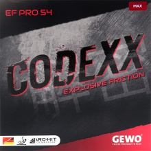 杰沃Gewo 解密EF PRO 54 捷沃專業(yè)粘性反膠套膠 德系高彈粘套