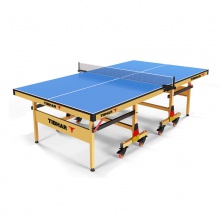 挺拔Tibhar 慕尼黑 整體輪式乒乓球臺(tái)球桌 國(guó)際乒聯(lián)認(rèn)證比賽用臺(tái)