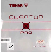 挺拔Tibhar 量子X PRO PINK/BLUE 彩色量子 澀性反膠套膠