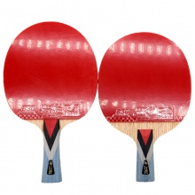 雙魚Doublefish 4A+ 乒乓球成品拍 雙面反膠 七層純木結(jié)構(gòu)