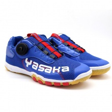亞薩卡Yasaka 龍斗士 專業(yè)乒乓球運(yùn)動鞋 旋鈕款 藍(lán)色