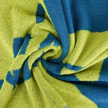 維克塔斯Victas VC-610 85015 專業(yè)運(yùn)動(dòng)大汗巾 藍(lán)黃 吸汗純棉大汗巾長(zhǎng)巾