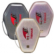 挺拔Tibhar 臉譜 乒乓球拍套 硬質(zhì)專業(yè)拍包 球拍收納包 大容量拍盒