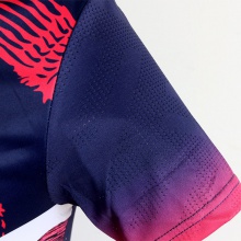 斯帝卡Stiga CA-0543 運(yùn)動(dòng)T恤 乒乓球比賽服 玫紅/藏青色