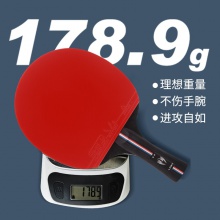 雷神Loki 麒麟2星成品拍 專業(yè)乒乓球拍單拍 體育考試初學(xué)者 學(xué)生用拍 K2