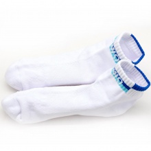 杰沃GEWO W02 捷沃專業(yè)毛圈運動襪 白藍(lán)色