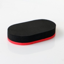 陽光紅黑高密度乒乓膠皮清潔棉洗膠棉清潔海綿擦