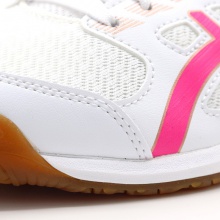 亞瑟士Asics 輕快王 1073A056-101 專業(yè)乒乓球鞋 白粉色