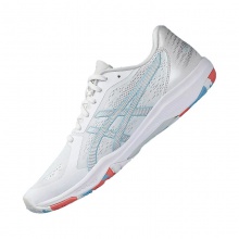 亞瑟士Asics DYNAFEATHER 1073A064-100 專業(yè)輕便耐磨男女乒乓球鞋 白青色