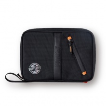 蝴蝶Butterfly BTY-357 乒乓拍套 方形單拍套球拍包 黑色