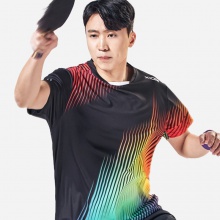 驕猛Xiom T108 奧斯丁 乒乓球服夏季透氣專業(yè)訓(xùn)練服速干比賽短袖運動專用球服