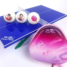 雙魚Doublefish劉詩雯林高遠(yuǎn)肖像乒乓球 收藏紀(jì)念比賽訓(xùn)練球官方正品 送球盒