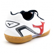 美津濃Mizuno 81GA183041 專業(yè)乒乓球鞋運動鞋 白/紅/銀色