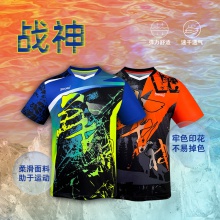 世奧得Sword 戰(zhàn)神 專(zhuān)業(yè)運(yùn)動(dòng)球衣乒乓球服短袖運(yùn)動(dòng)T恤速干透氣吸濕排汗