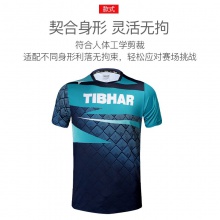 TIBHAR挺拔 璀璨3.0 02503乒乓球服夏季透氣T恤短袖乒乓球運動服訓(xùn)練服