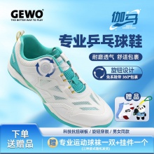 GEWO杰沃乒乓球鞋伽馬碳板氫質(zhì)球鞋透氣耐磨輕量型男款女款運動鞋
