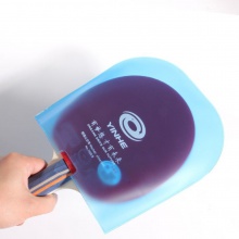 Yinhe銀河乒乓球膠皮保護(hù)膜7035B球拍保護(hù)袋U型防塵袋通用防水防灰塵收納袋