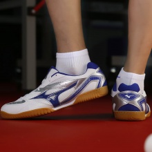 Mizuno美津濃乒乓球鞋81GA183014男款女款專業(yè)乒乓球運動鞋耐磨防滑減震比賽賽白藍色