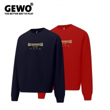 GEWO杰沃乒乓球服馬年限定運(yùn)動(dòng)衛(wèi)衣圓領(lǐng)衫6611休閑衛(wèi)衣長(zhǎng)袖運(yùn)動(dòng)服男女同款