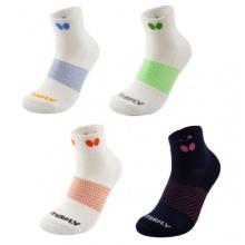 Butterfly蝴蝶乒乓球襪TBC-SO-107男款女款乒乓球襪專業(yè)運動短筒毛巾襪運動襪