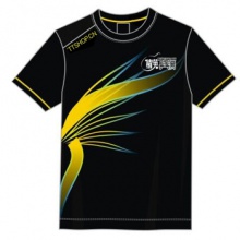 精英乒乓網(wǎng) ?？钸\動T恤，黑色