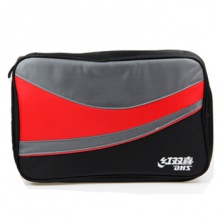 紅雙喜DHS 新款雙層大拍套R(shí)C109 紅色   時(shí)尚大方