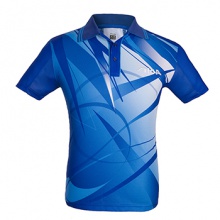 斯帝卡STIGA 專業(yè)轉(zhuǎn)移印花比賽T恤 賽場服 藍色CA-23121