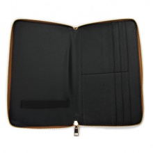 可酷達酷KOKUTAKU  乒乓球方形皮革單拍套 咖啡色