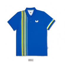 蝴蝶BUTTERFLY  BWH-269-0311 新款藍色運動短袖