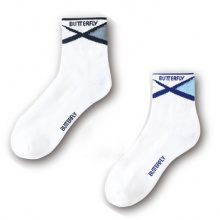 蝴蝶BUTTERFLY  TBC-SO-042灰色/藍色專業(yè)運動襪